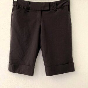 TRACY EVANS  BERMUDA DRESS SHORTS CAPRIS (Flaw)